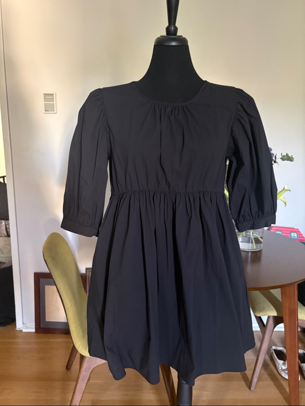 ZARA Puffy Sleeved Dress size L